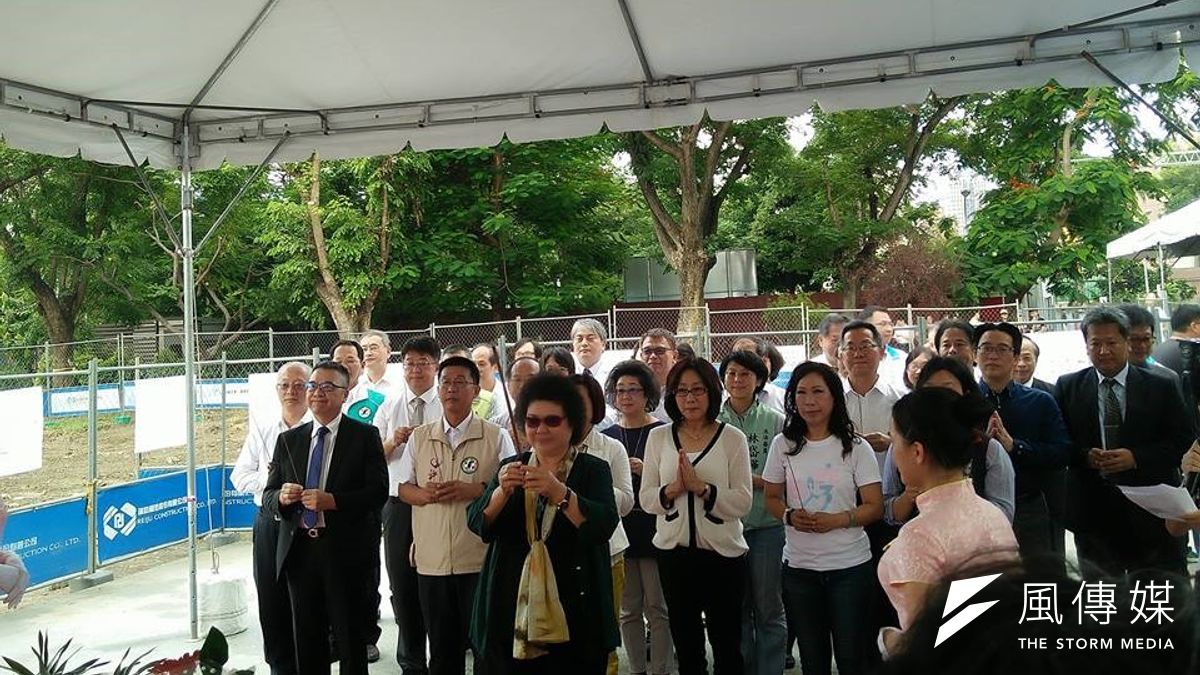 高雄高齡整合長期照護中心動土典禮。(圖/龔傑森攝) 高雄高齡整合長期照護中心動土典禮。(圖/龔傑森攝)