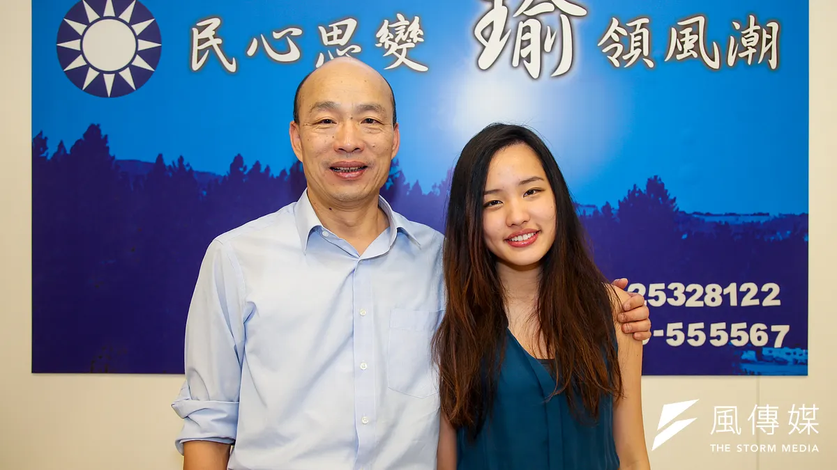 有網友嗆將對高雄市長韓國瑜(左)和女兒韓冰(右)不利,高雄市警方已掌握一名特定人士。(資料照,陳明仁攝) 有網友嗆將對高雄市長韓國瑜(左)和女兒韓冰(右)不利,高雄市警方已掌握一名特定人士。(資料照,陳明仁攝)