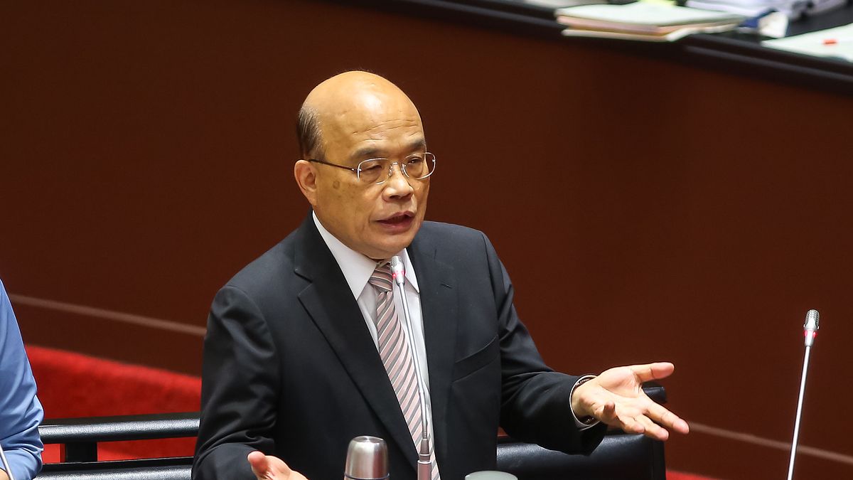 《人民日報》海外版19日發表評論,再度以「蘇貞昌惡貫滿盈難逃歷史審判」怒嗆蘇貞昌,並列出「三大罪狀」。(資料照,顏麟宇攝) 《人民日報》海外版19日發表評論,再度以「蘇貞昌惡貫滿盈難逃歷史審判」怒嗆蘇貞昌,並列出「三大罪狀」。(資料照,顏麟宇攝)