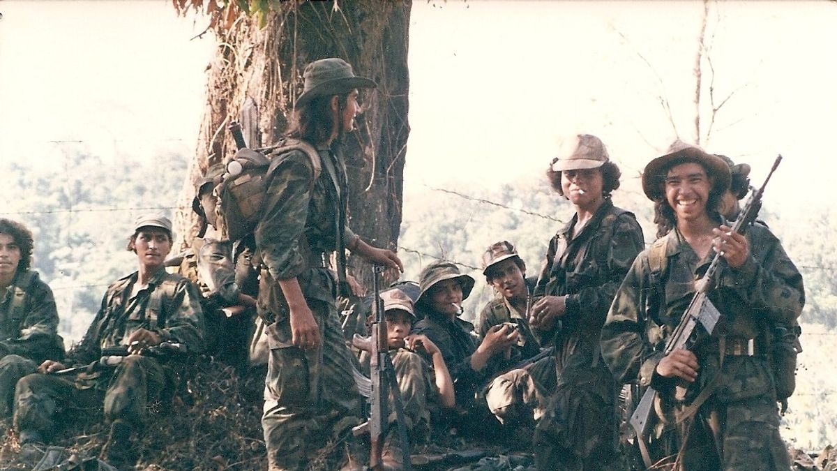 1979年,尼加拉瓜的桑蒂諾民族解放陣線推翻獨裁政府。(圖/維基百科) 1979年,尼加拉瓜的桑蒂諾民族解放陣線推翻獨裁政府。(圖/維基百科)