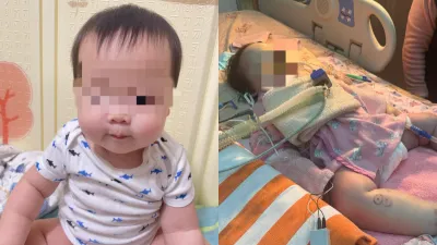 公共托嬰中心照顧員為1歲左右男童戴口罩、男童又因哭泣弄濕口罩,最後導致悶死,主任及兩名照顧員被依過失致死罪嫌送辦。(圖/翻攝自臉書)