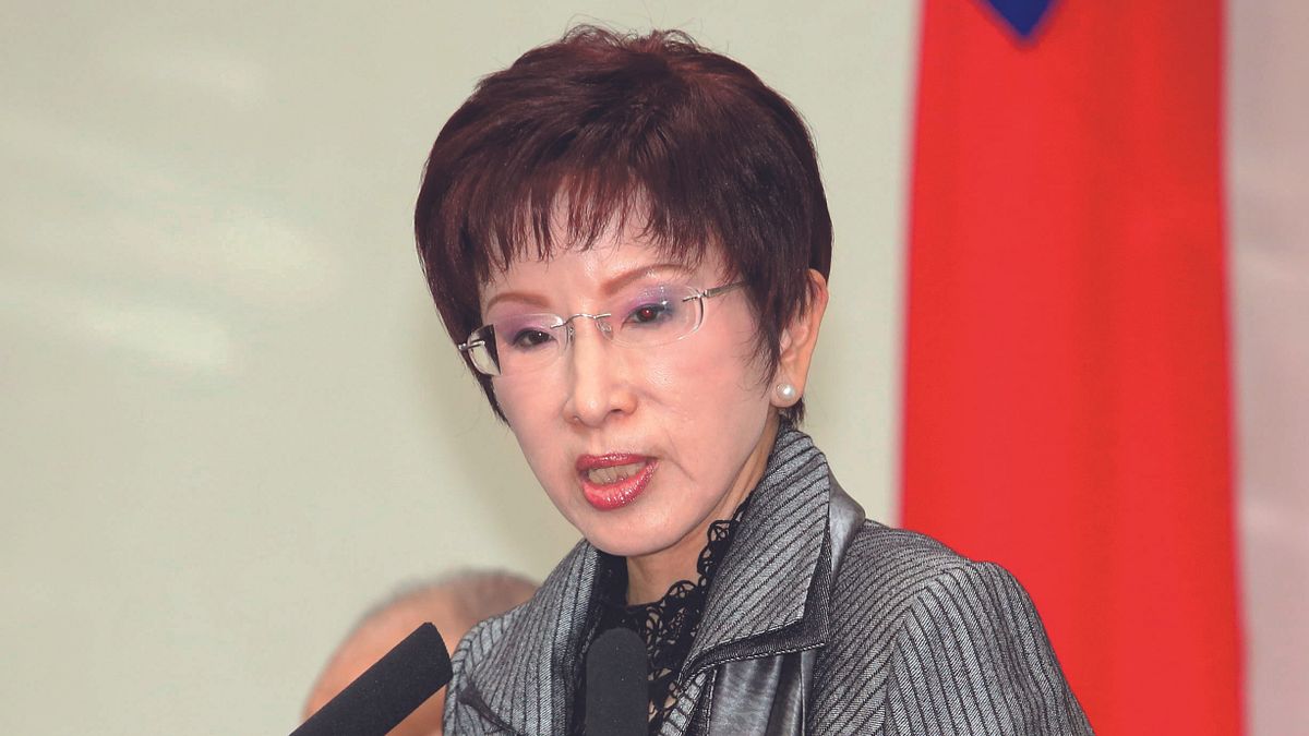 黨發言系統無心之失壞了好事,洪秀柱勃然大怒。(郭晉緯攝) 黨發言系統無心之失壞了好事,洪秀柱勃然大怒。(郭晉緯攝)