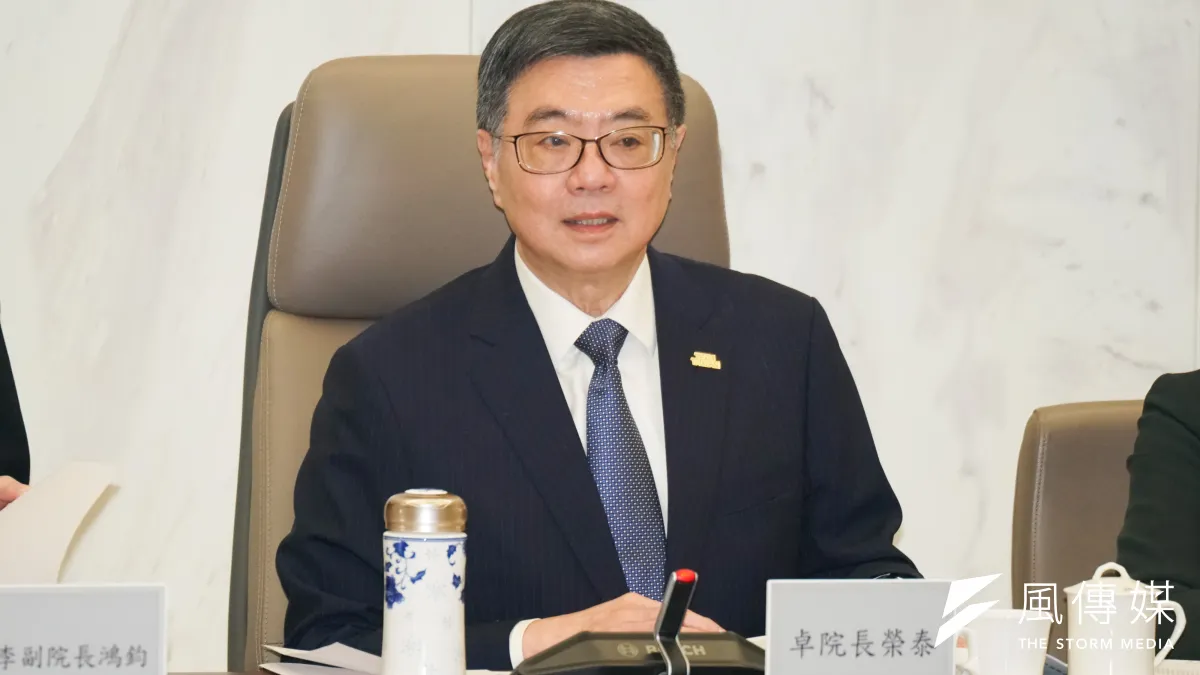 行政院長卓榮泰今提到日前立法院通過《財劃法》修正案對施政的衝擊。(資料照,蔡親傑攝)