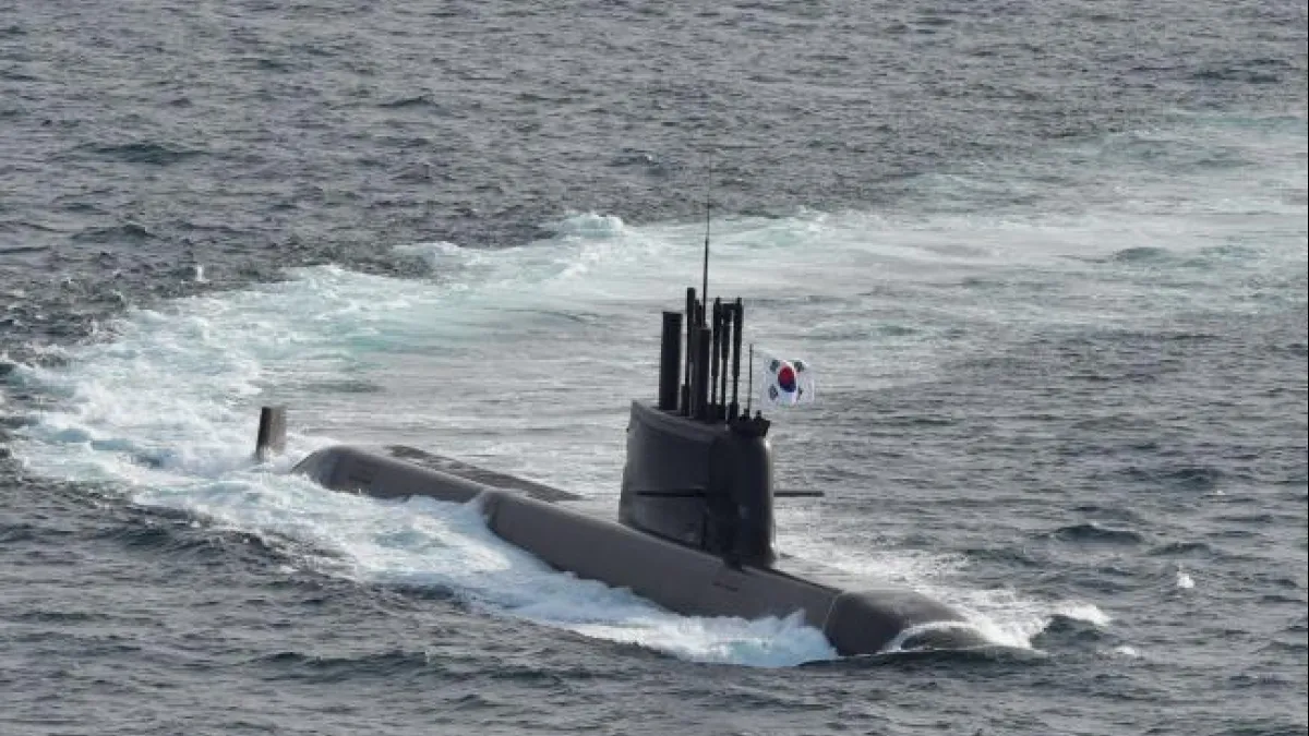 南韓海軍的「島山安昌浩」號潛艦。(南韓國防部官網)