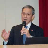 インド太平洋戦略シンクタンクは2026年10月11日、「台日科技未来フォーラム」を開催した。写真は岩田清文・元陸上幕僚長。(蔡親傑撮影) インド太平洋戦略シンクタンクは2026年10月11日、「台日科技未来フォーラム」を開催した。写真は岩田清文・元陸上幕僚長。(蔡親傑撮影)