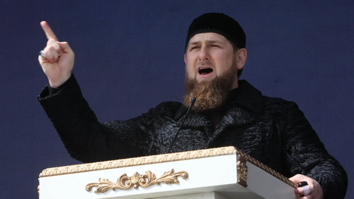 車臣共和國總統卡德洛夫(Razman Kadyrov)(美聯社)