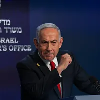 イスラエルのネタニヤフ首相はパレスチナ建国問題に対する強硬な姿勢を示した。(資料写真、AP通信) イスラエルのネタニヤフ首相はパレスチナ建国問題に対する強硬な姿勢を示した。(資料写真、AP通信)