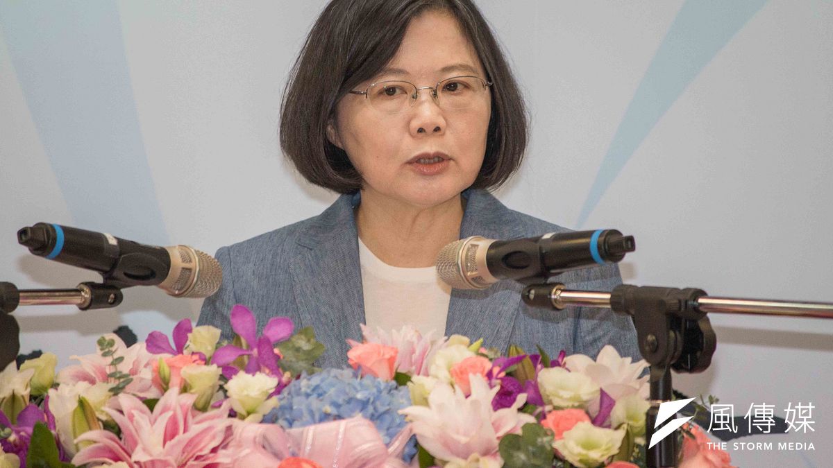 總統蔡英文於「法律扶助基金會12周年活動」發言。(李振均攝) 總統蔡英文於「法律扶助基金會12周年活動」發言。(李振均攝)