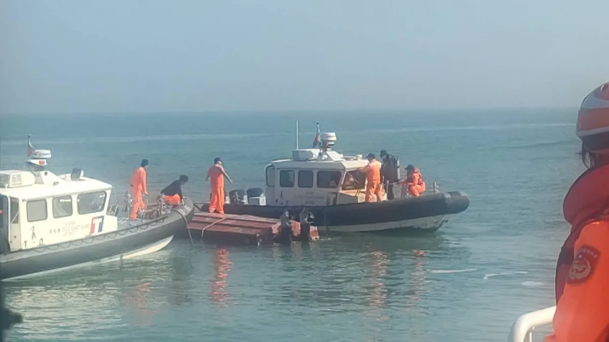 海巡署表示,三無船舶為兩岸協同執法共同關注對象,均會加強取締,對於意外事故將協助家屬處理後續事宜。(海巡署提供)