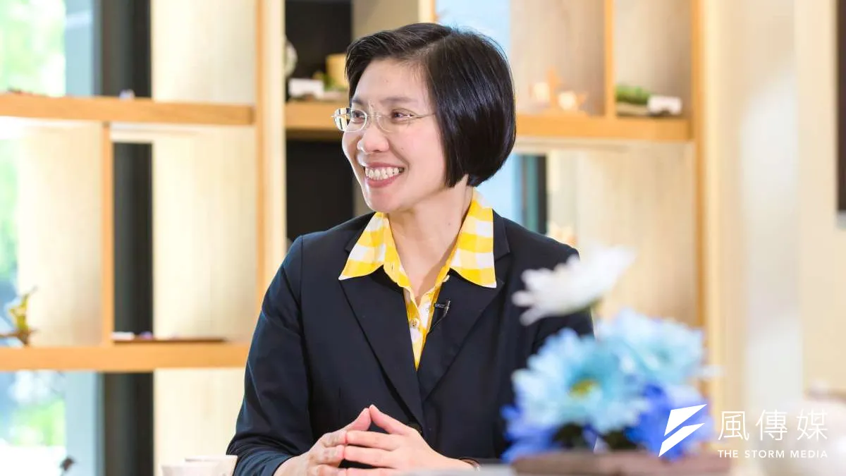 徐欣瑩具有女性纖細堅忍的特質,未來將以尋常生活的務實精神,經營新竹縣。(林世文攝)