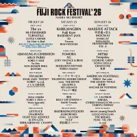 フジロック2026の土曜券が完売し、ミツキの単独公演や大阪での公式ショップ25周年記念展の巡回開催が決定した。(写真/ FRF'26事務局提供) フジロック2026の土曜券が完売し、ミツキの単独公演や大阪での公式ショップ25周年記念展の巡回開催が決定した。(写真/ FRF'26事務局提供)