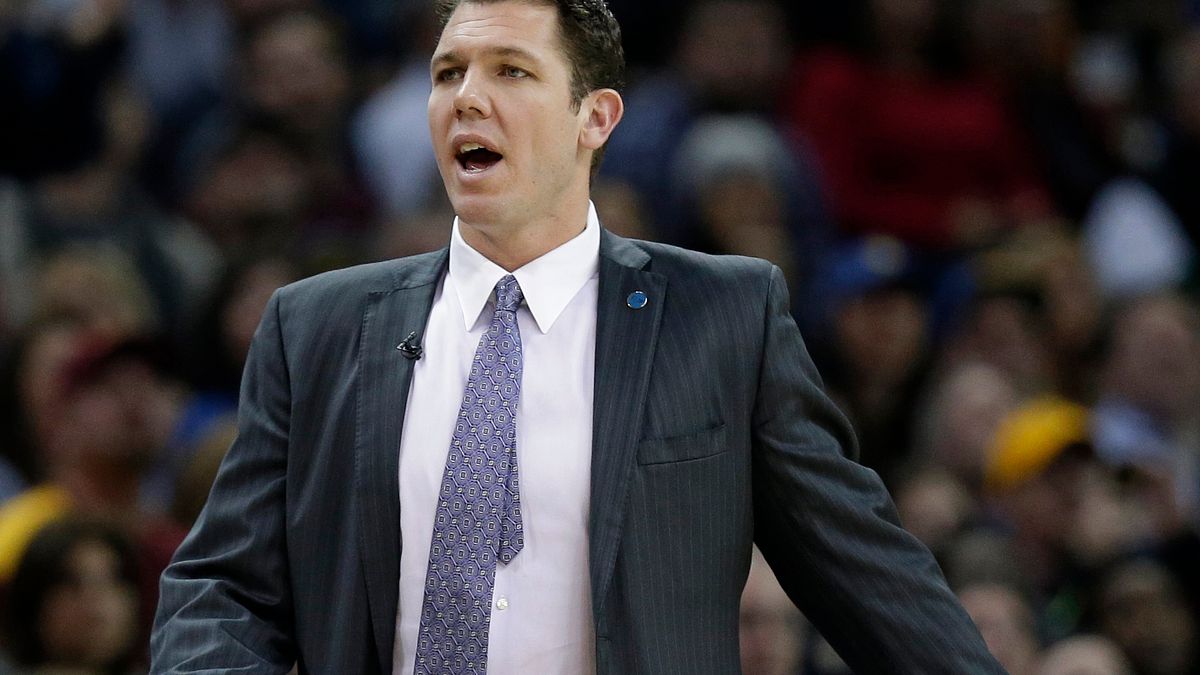 NBA洛杉磯湖人隊新任總教練華頓(Luke Walton)(美聯社) NBA洛杉磯湖人隊新任總教練華頓(Luke Walton)(美聯社)
