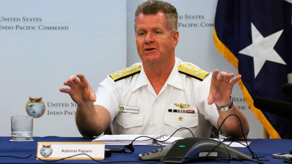 贏了就能嚇阻北京武統台灣 美軍印太司令:擊敗伊朗將震懾中國