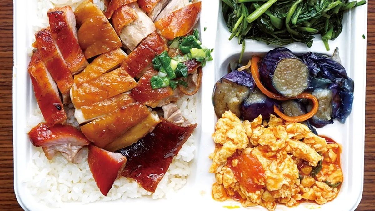 減肥最重要的就是飲食控制,營養師教你9款常見便當的選擇攻略。(圖/創意市集提供) 減肥最重要的就是飲食控制,營養師教你9款常見便當的選擇攻略。(圖/創意市集提供)