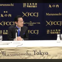 岸田前首相は会見で法の支配に基づく国際秩序の重要性や日中対話の継続を訴えるとともに、高市政権の運営方針や資産運用立国への期待を示した。(写真/FCCJ提供) 岸田前首相は会見で法の支配に基づく国際秩序の重要性や日中対話の継続を訴えるとともに、高市政権の運営方針や資産運用立国への期待を示した。(写真/FCCJ提供)