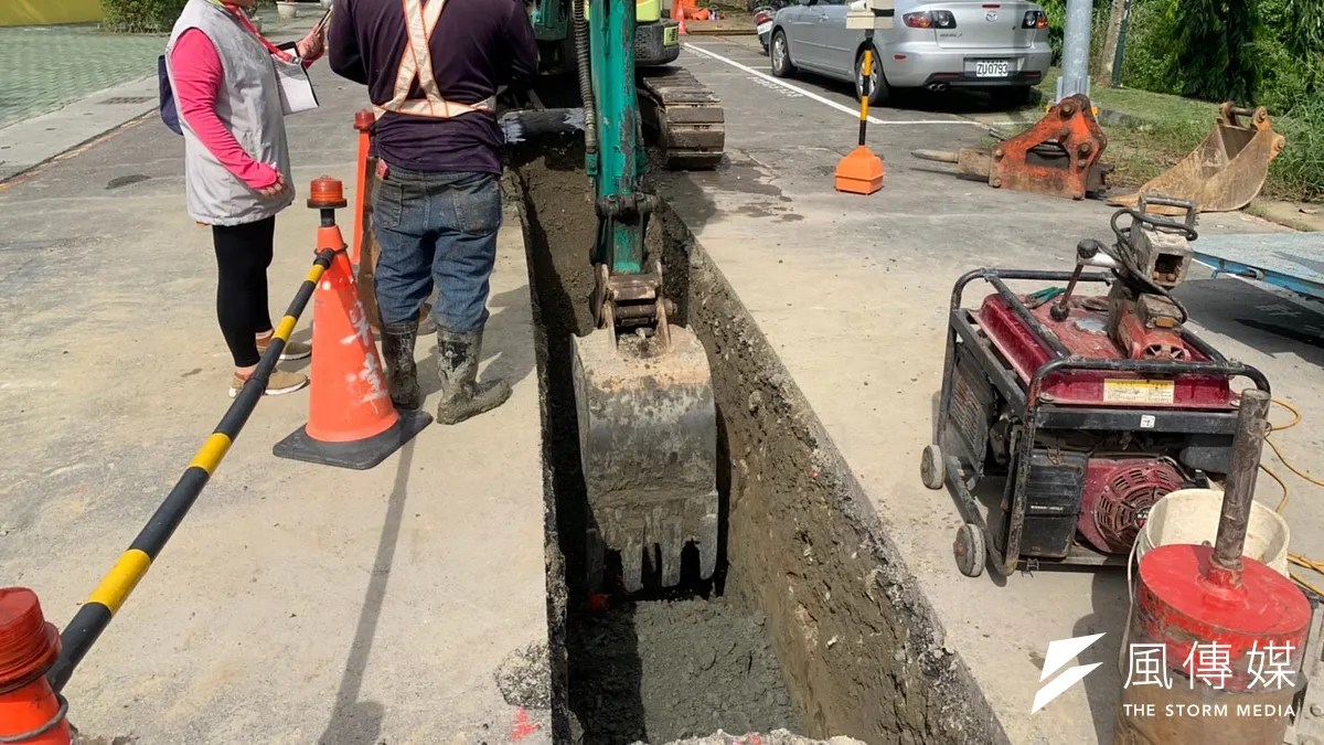 道路管線管理十大措施,施工過程全面錄影監控與加強巡查抽查 。(圖 /徐炳文攝)