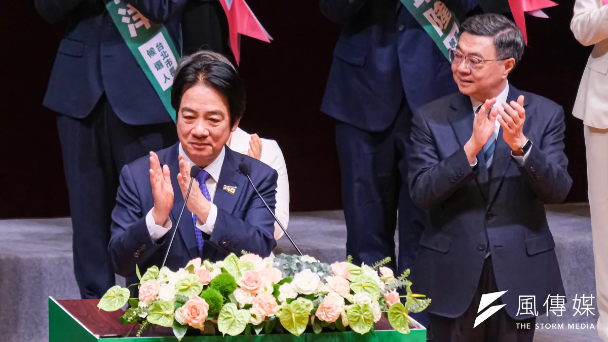 《美麗島電子報》公布最新7月國政民調,題目包括總統賴清德(左)、行政院長卓榮泰(右)的滿意度,以及民眾對中央政府處理致癌油案的表現。(資料照,劉偉宏攝)