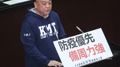 立法院國是論壇21日登場,國民黨立委吳斯懷進行立院10屆一會期第一次會議國是論壇發言。(蔡親傑攝)