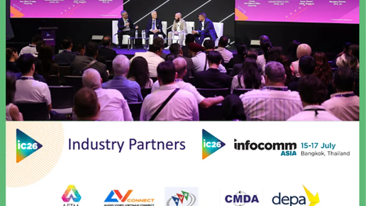 InfoComm Asia 2026 - Asia's Super Connector for Professional AV - Takes Place Next Week in Bangkok