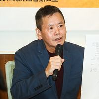 立委林為洲舉行「選舉材人不再唯賢,選聖與能是最佳解」記者會。(蔡親傑攝) 立委林為洲舉行「選舉材人不再唯賢,選聖與能是最佳解」記者會。(蔡親傑攝)