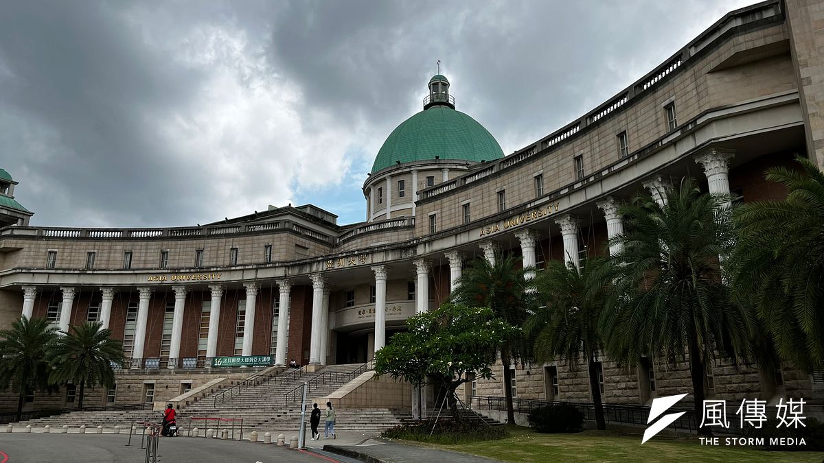 台中亞洲大學的世界排名竟超越清華等頂尖大學。(呂紹煒攝) 台中亞洲大學的世界排名竟超越清華等頂尖大學。(呂紹煒攝)