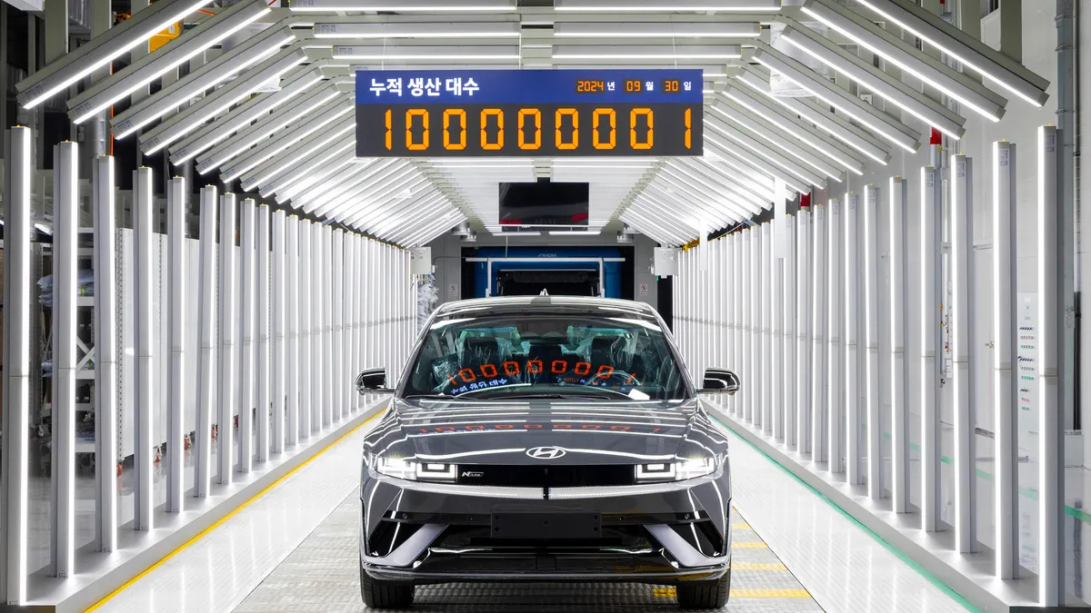 不到60年,Hyundai生產超過1億輛