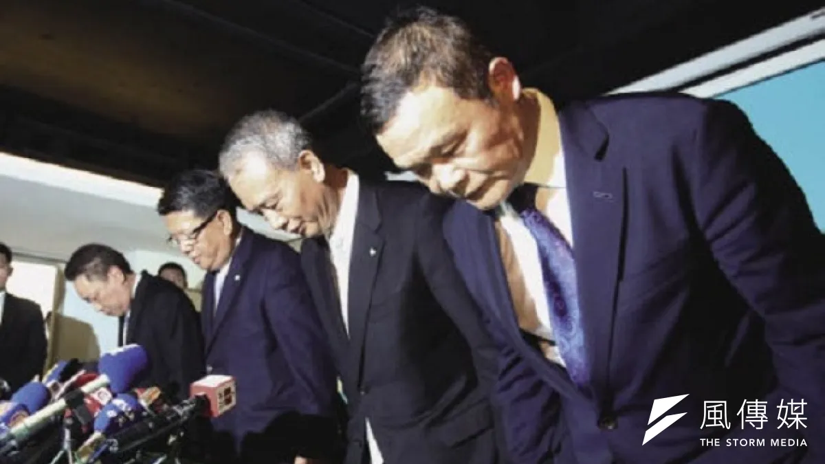沒有誠信的企業沒有資格品牌。(油風暴魏家出面道歉,截取自電視畫面)
