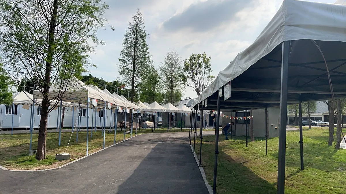 中市北屯「大坑佳境市集」母親節前夕正式開幕。(圖/台中市政府)