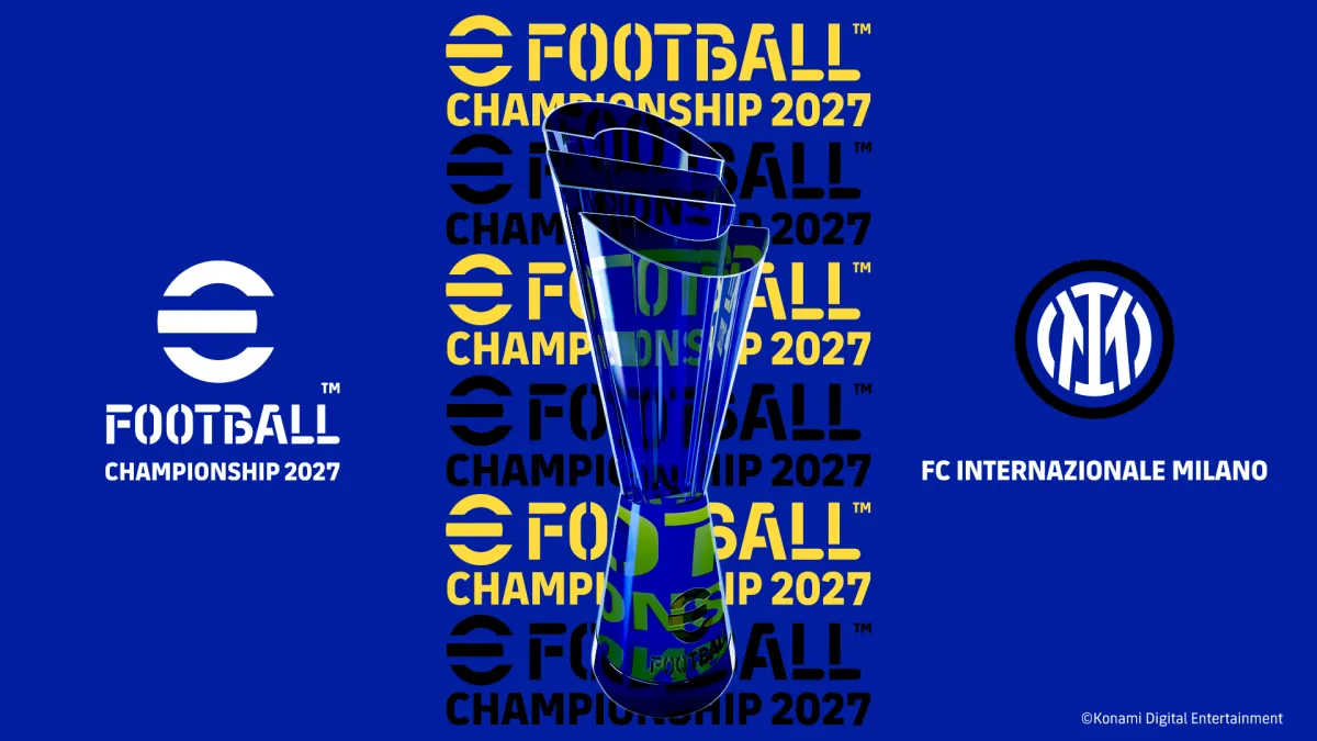 KONAMIが公式eスポーツ大会「eFootball™ Championship 2027」を開幕し、世界決勝の出場枠を各24名に拡大するとともに総賞金を30万ドルに増額した。(写真/KONAMI提供)