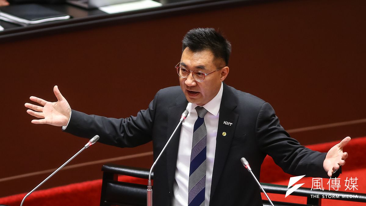 作者指出,近期一篇指稱在野黨凍結1500萬CPTPP(跨太平洋夥伴全面進步協定)推廣預算是「與台灣為敵」的報導,使身兼國民黨黨主席的立委江啟臣質詢時難掩怒火。(資料照,顏麟宇攝) 作者指出,近期一篇指稱在野黨凍結1500萬CPTPP(跨太平洋夥伴全面進步協定)推廣預算是「與台灣為敵」的報導,使身兼國民黨黨主席的立委江啟臣質詢時難掩怒火。(資料照,顏麟宇攝)