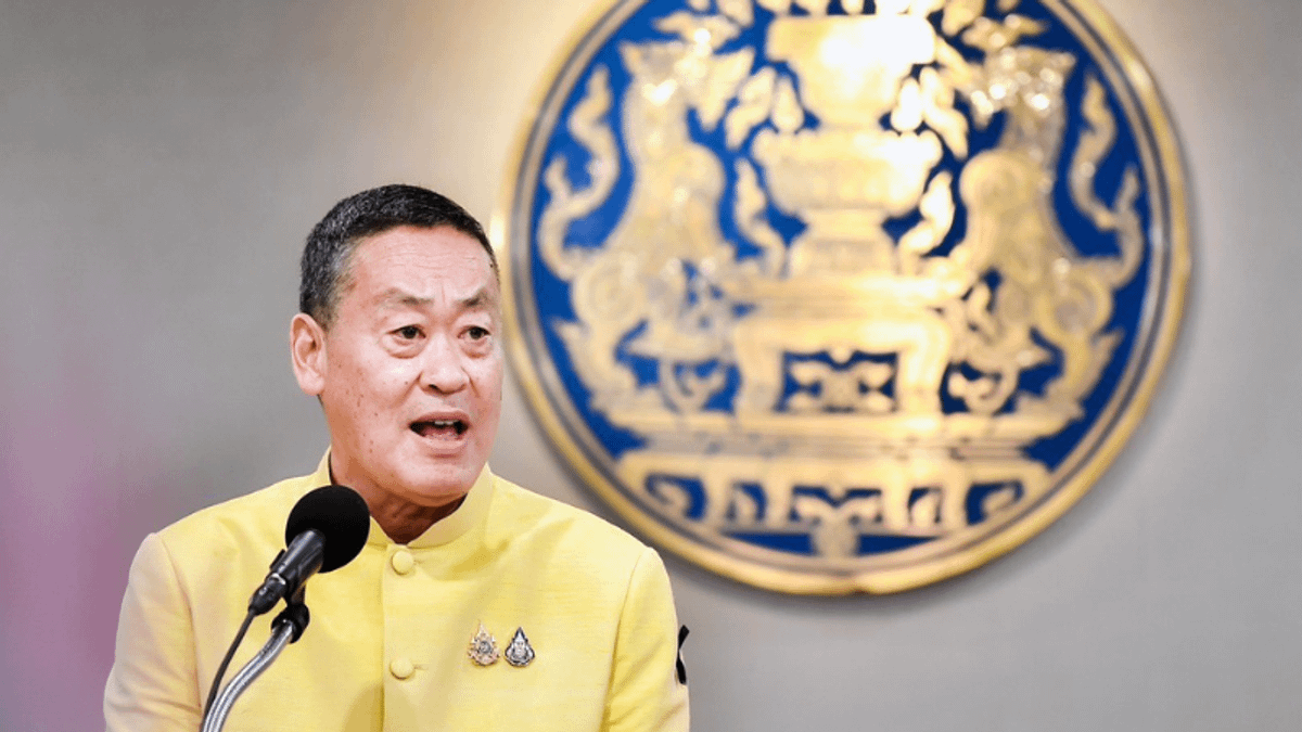 泰國內政部長宣布自7月15日起,台灣旅客免簽入境可停留天數延長至60天。(圖/翻攝自X/Srettha Thavisin) 泰國內政部長宣布自7月15日起,台灣旅客免簽入境可停留天數延長至60天。(圖/翻攝自X/Srettha Thavisin)