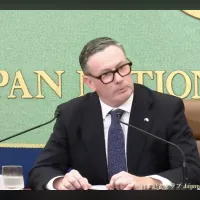 シーラー駐日オーストラリア大使が会見し、安全保障からエネルギー供給まで、日豪の戦略的パートナーシップが「かつてない水準」に達していると強調した。(日本記者クラブ) シーラー駐日オーストラリア大使が会見し、安全保障からエネルギー供給まで、日豪の戦略的パートナーシップが「かつてない水準」に達していると強調した。(日本記者クラブ)