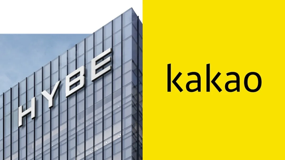 HYBE與Kakao從競爭關係轉為合作關係。(圖/翻攝自HYBE、KAKAO官網) HYBE與Kakao從競爭關係轉為合作關係。(圖/翻攝自HYBE、KAKAO官網)