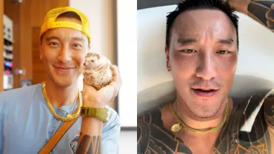 王陽明曬出新買的1800萬名錶,放話各地區王陽明再來跟風一波!(圖/翻攝自王陽明臉書)