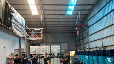 中市檢警環合作終結不肖業者偷倒廢油。(圖/台中市政府)