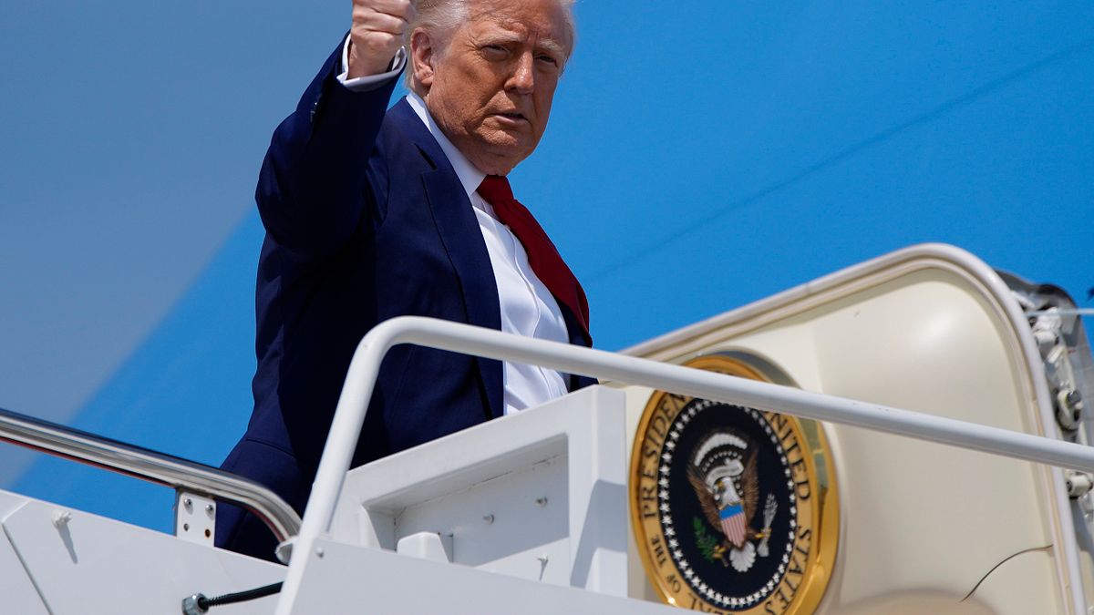 美國總統川普。(美聯社) 美國總統川普。(美聯社)