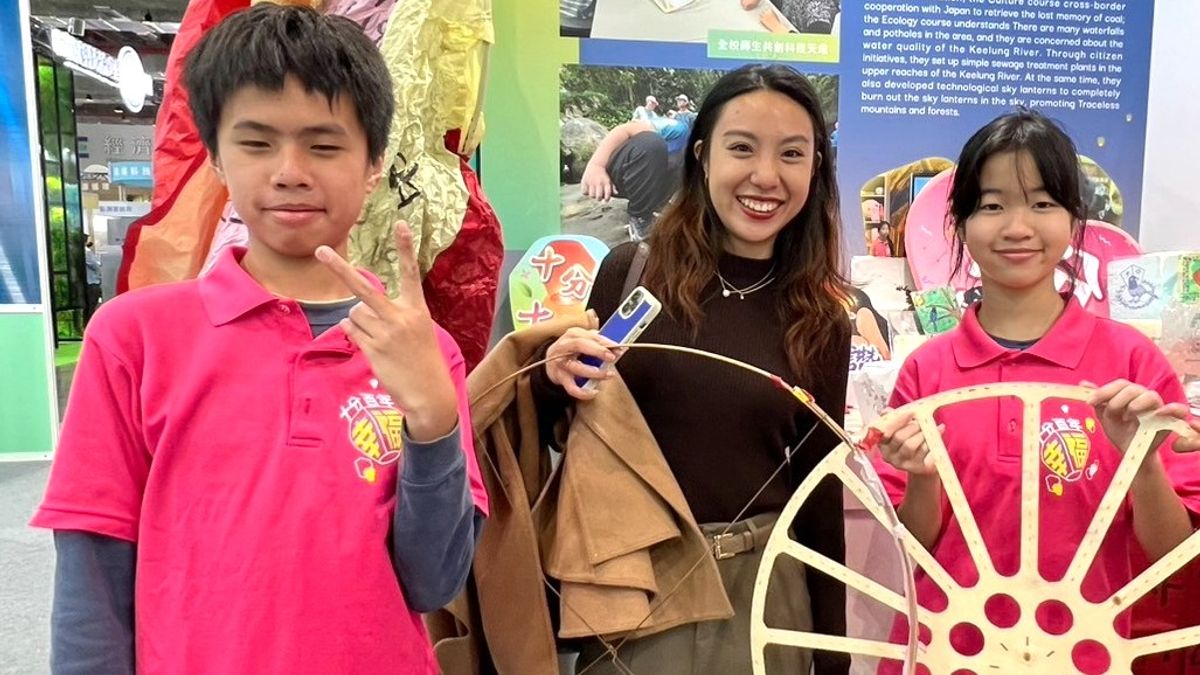 元宵平溪天燈節 新北永續環保天燈試放展現校園創新成果