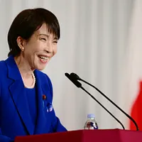 2025年10月4日、自民党総裁選で勝利した高市早苗氏が初の記者会見を行った。(写真/AP通信提供) 2025年10月4日、自民党総裁選で勝利した高市早苗氏が初の記者会見を行った。(写真/AP通信提供)