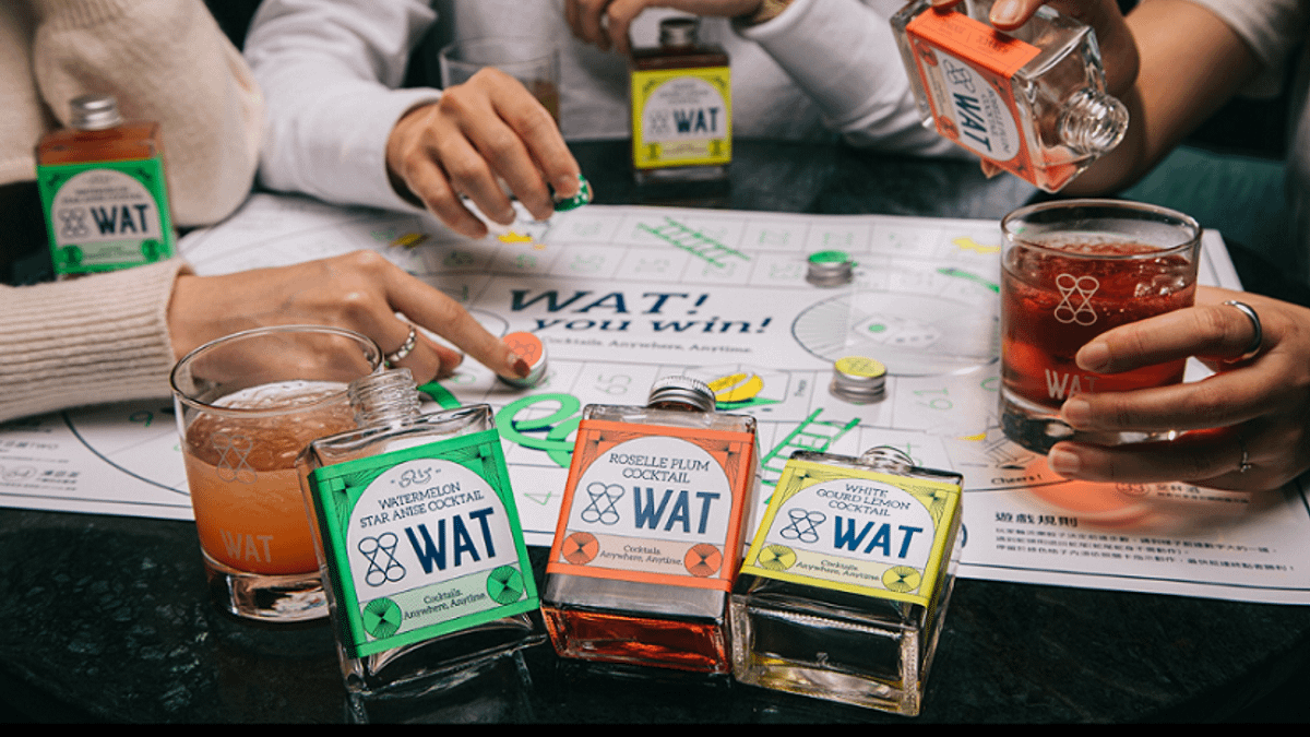 WAT蛇棋遊戲禮盒讓你不只好好喝還有好好玩 (圖/由WAT提供) WAT蛇棋遊戲禮盒讓你不只好好喝還有好好玩 (圖/由WAT提供)