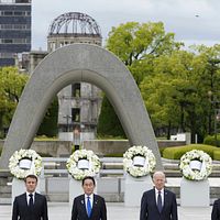 広島市は2025年8月6日に「平和記念式典」を開催する予定。写真は広島平和記念公園(資料写真、AP通信) 広島市は2025年8月6日に「平和記念式典」を開催する予定。写真は広島平和記念公園(資料写真、AP通信)