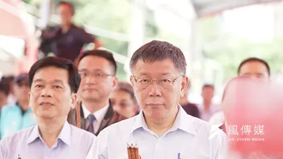 台北市長柯文哲3日將前往上海參加雙城論壇,上海市長應勇表示,期待和柯文哲會面。(資料照片,盧逸峰攝)