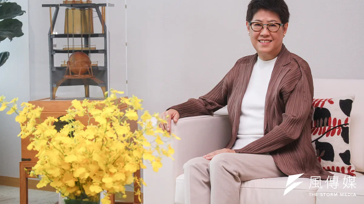 台北101總經理張振亞接受專訪時指出,經營團隊鎖定前30大品牌,確保一半以上業績。(蔡親傑攝) 台北101總經理張振亞接受專訪時指出,經營團隊鎖定前30大品牌,確保一半以上業績。(蔡親傑攝)