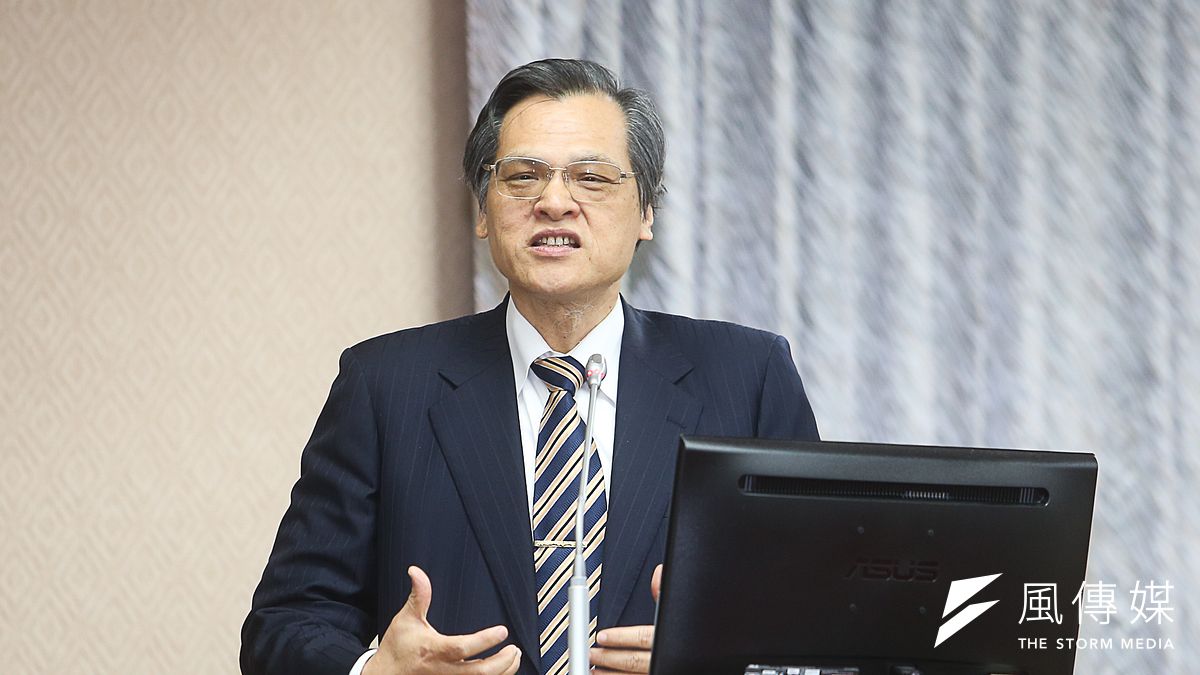 陸委會主委陳明通大概想不到第一位陸媒被拒絕駐點的記者,是在他任內出現。(陳明仁攝) 陸委會主委陳明通大概想不到第一位陸媒被拒絕駐點的記者,是在他任內出現。(陳明仁攝)