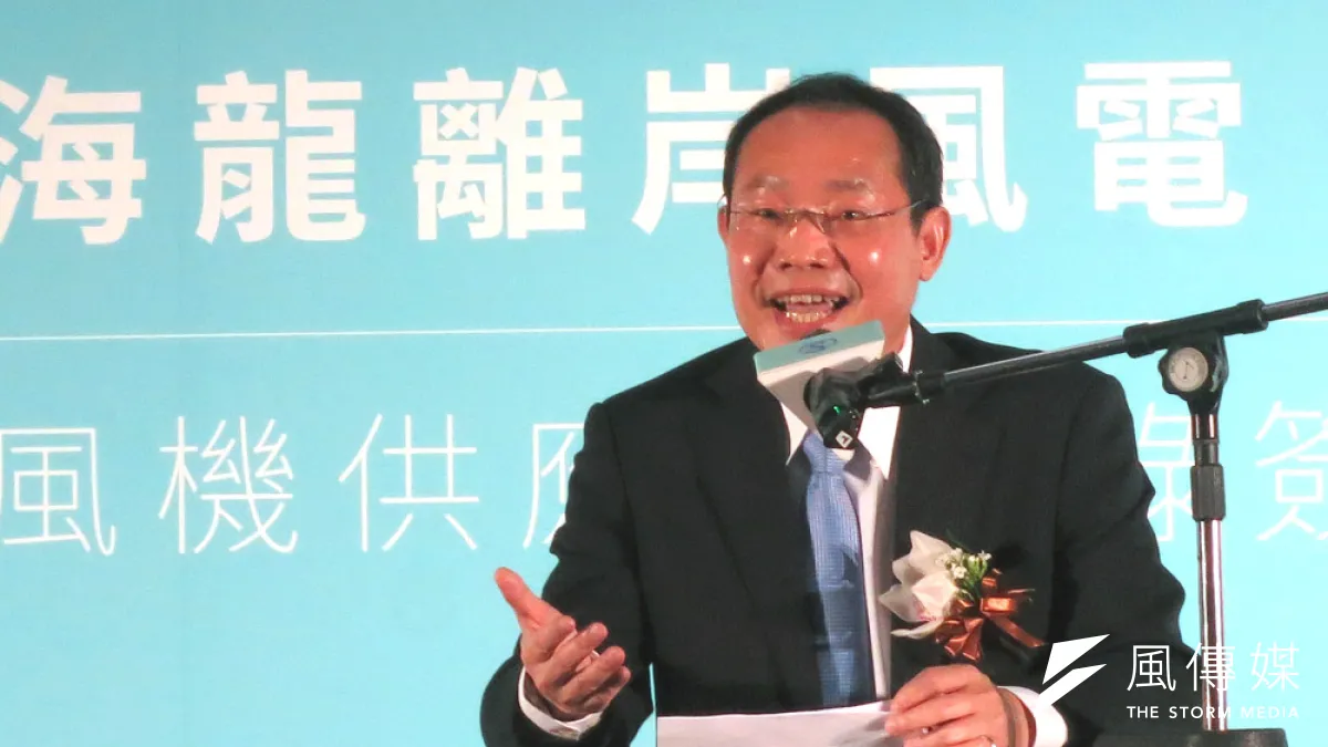 陳聰華表示大砍躉購費率,又取消階梯式費率,這對開發商是雙重打擊。(林哲良攝)