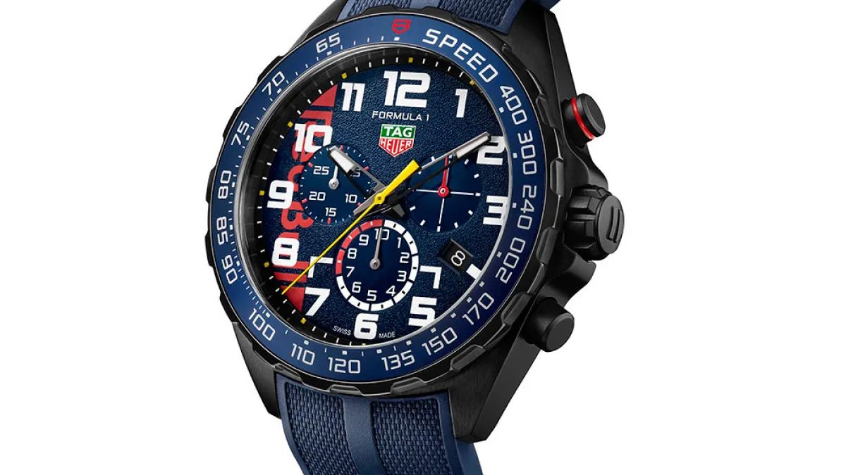 競速20年的輝煌里程!TAG Heuer推出全新「Formula 1 x 甲骨文紅牛車隊」限量版計時腕錶
