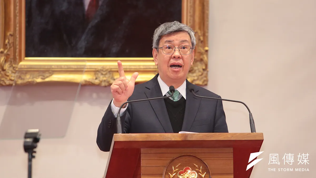 前副總統陳建仁27日接任閣揆。(資料照,顏麟宇攝) 前副總統陳建仁27日接任閣揆。(資料照,顏麟宇攝)