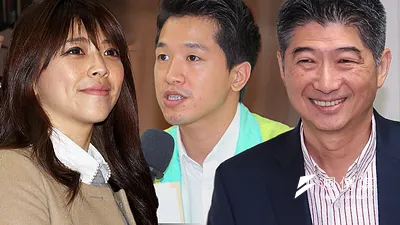 北市立委補選將至,國民黨候選人陳炳甫坦言,高雄市長韓國瑜北上輔選的確是兩面刃,恐激出「柯粉」。圖為無黨籍候選人陳思宇(左起)、民進黨候選人何志偉、陳炳甫。(蘇仲泓、陳明仁、顏麟宇攝/影像合成:風傳媒)