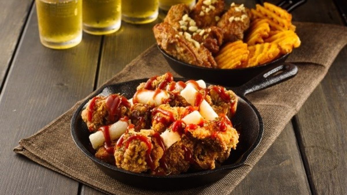 啤酒配上炸物的絕美滋味,就是上班族的小確幸!(圖/TKK_The_Bar) 啤酒配上炸物的絕美滋味,就是上班族的小確幸!(圖/TKK_The_Bar)