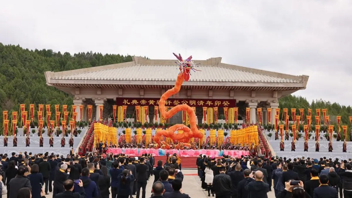 前總統馬英九再訪大陸,將祭黃帝陵。(來源:黃帝陵文化園區官網)