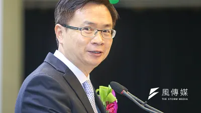 前新南向辦公室主任黃志芳8日接任貿協董事長,9日就接受廣播節目專訪。(資料照,陳明仁攝)